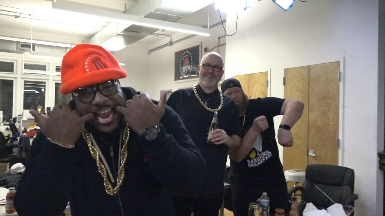 Barstool Breakfast vs. Pardon My Take — Barstool Breakfast Vlog
