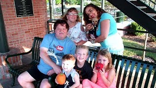 Amtrak Train With Millenniumforce And Fans