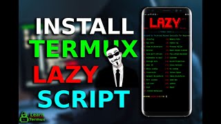HOW TO INSTALL  LAZY-SCRIPT  ON TERMUX |  LAZY-SCRIPT  ON TERMUX | BY RULEBREAKER JUNIOR |