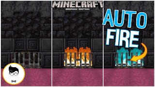 Minecraft BE- MEGA AUTOMATIC FIREPLACE! (PE/Xbox/PS4/Windows10/Switch)