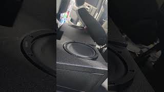 Pair of Sony GS 10 on a prefab box #caraudio #shorts