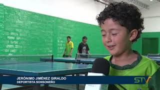 Jerónimo Jiménez Giraldo Promesa Del Tenis De Mesa