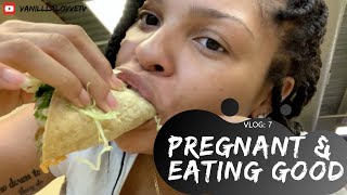 Pregnancy Eats | Vlog7 | EATIN&#39; GOOD