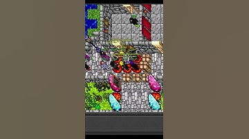 Old Tibia - BACKSTAB & TRAP (Berylia 2005 7.4) #shorts
