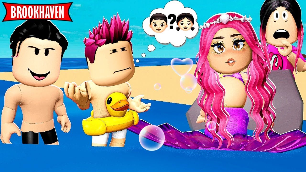 A SEREIA ESTÁ GRÁVIDA DO MEU AMIGO NO BROOKHAVEN RP! *O Bebê Nasceu*