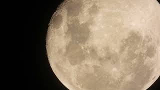 A brief video on moon surface
