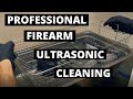 In shop look professional gunsmith firearm ultrasonic cleaning