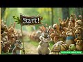முயலும் ஆமையும் வேடிக்கை கதை! 🐇🐢 | Turtle & Rabbit Race - Tamil Kids Story