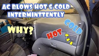 AC Blows Hot and Cold Intermittently