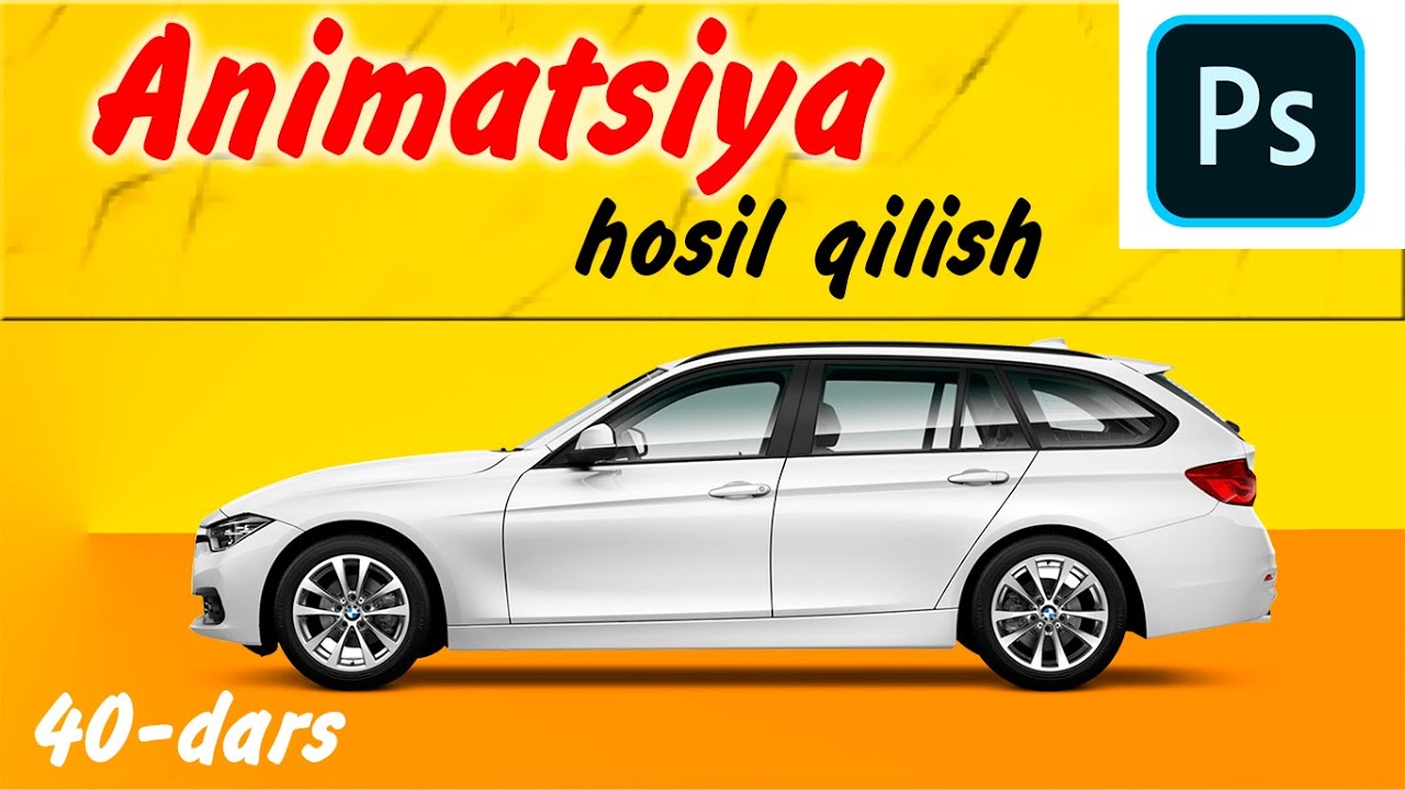 Adobe Photoshopda animatsiya yaratish 