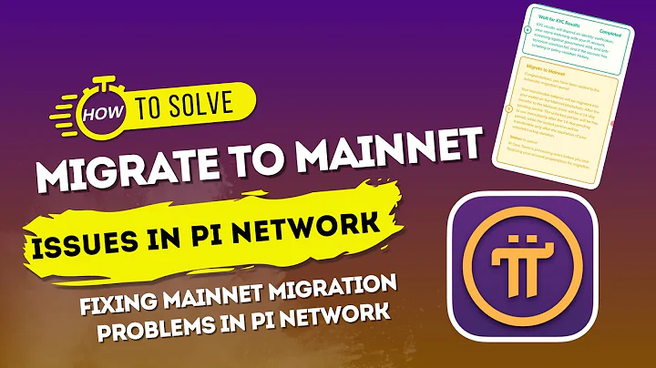 How to Solve Mainnet Migration Issues in Pi Network | Fixing Mainnet Migration Problem in Pi Network