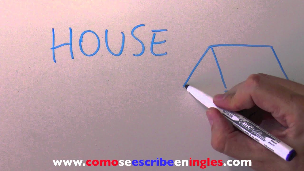 Cómo se escribe en inglés CASA em ingles feliz aniversario