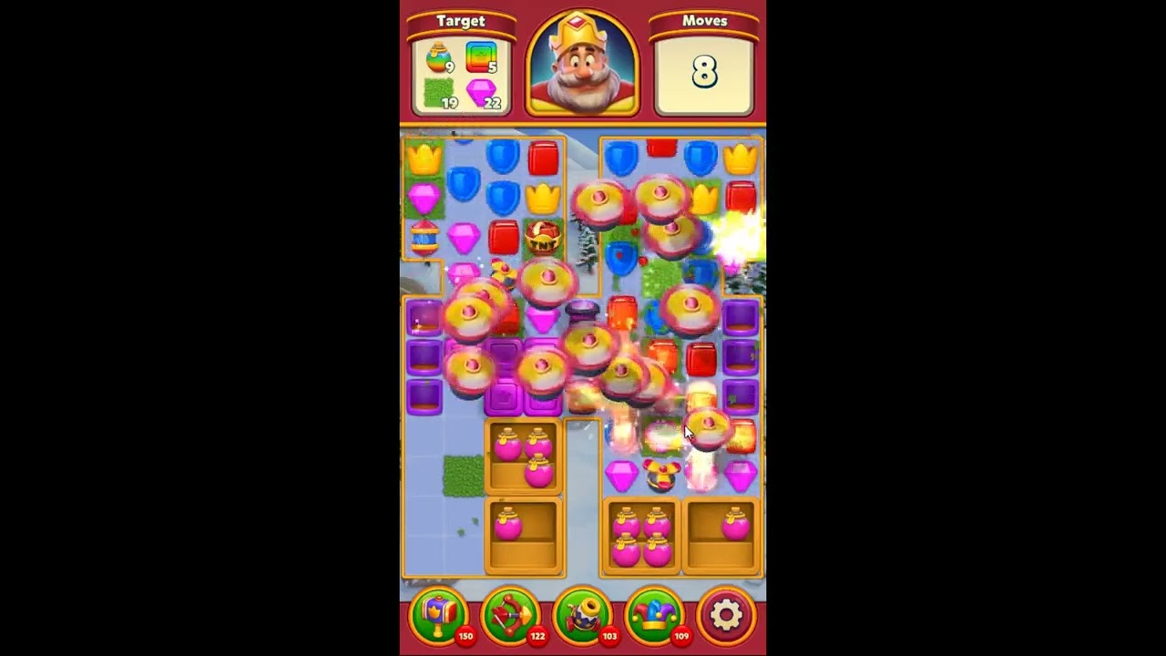 Royal Match Level 2705 - NO BOOSTERS GAMEPLAY 👑 | SKILLGAMING ✔️