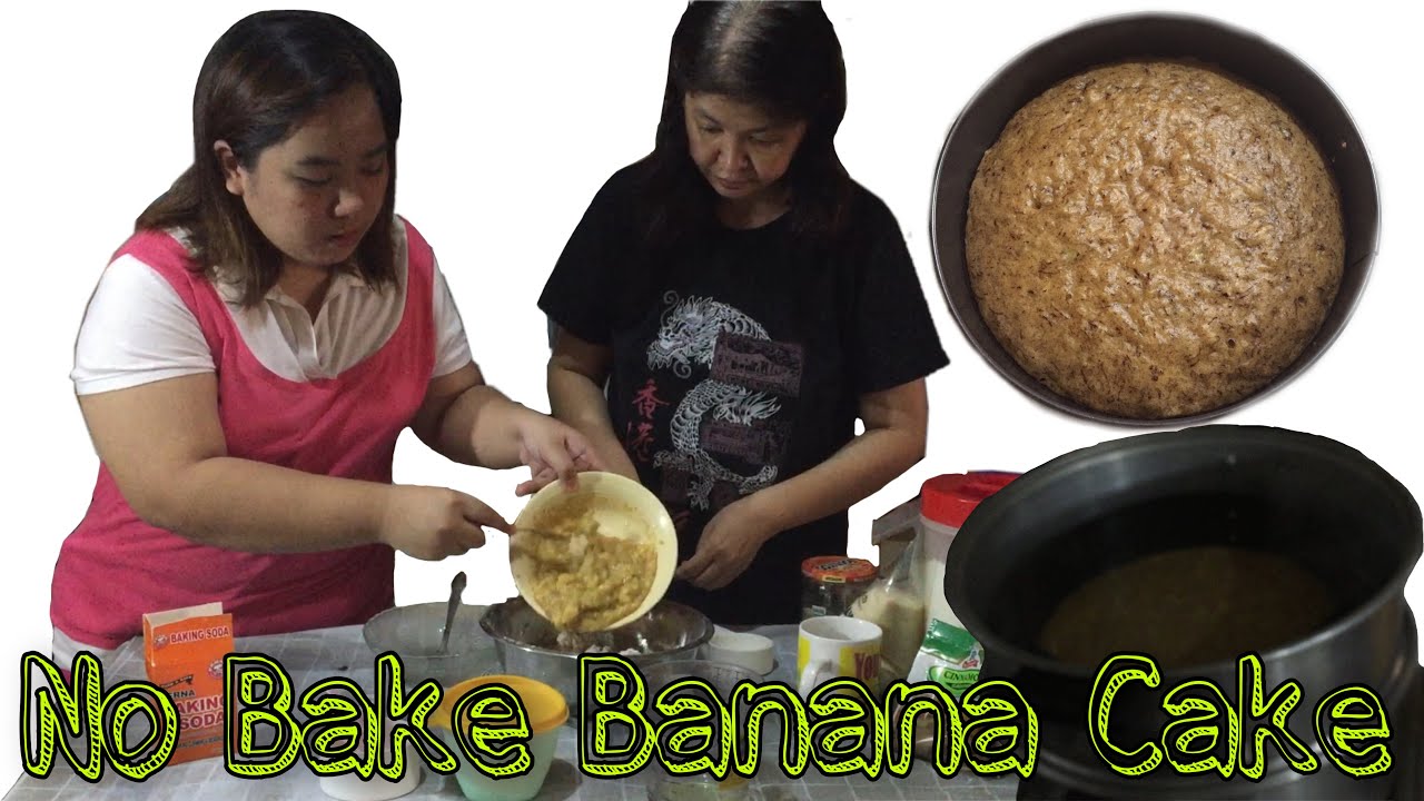 No Bake Banana Cake | Vlog#7 - YouTube