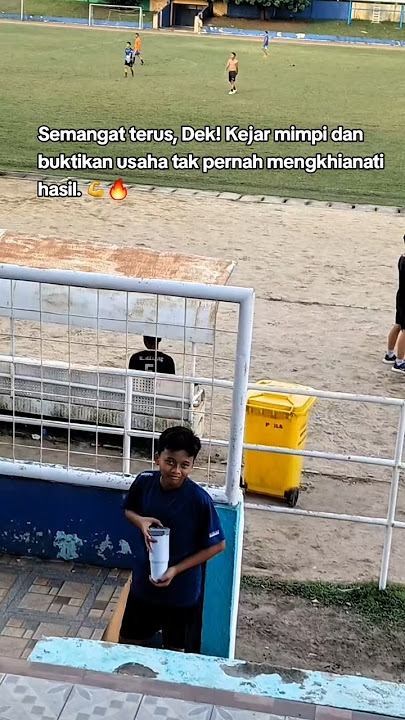 Semangat terus, Dek! Kejar mimpi dan buktikan usaha tak pernah mengkhianati hasil. 💪🔥