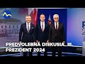 Prezident 2024: Predvolebná diskusia III. | Pellegrini vs. Korčok image