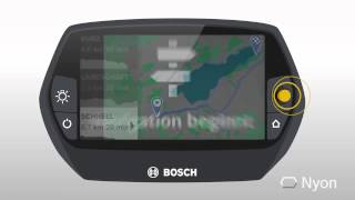 Tutorial Nr  4  Bosch Nyon eBike Bordcomputer   Navigation und Routenplanung   Kopie