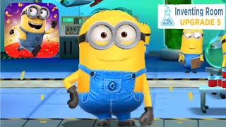 Minion Rush Clic Costume Common Minion Inventing Room Fullscreen Android Gameplay Walkthrough