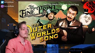 THE FINE PRINT | The Outer Worlds Song (Reaction/Breakdown) The Stupendium