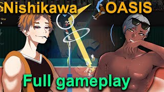 The Spike. Volleyball 3x3. Nishikawa vs OASIS. Battle of Legends. Full gameplay