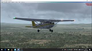 FSX GPS navigation, IFR and VFR tutorial flight