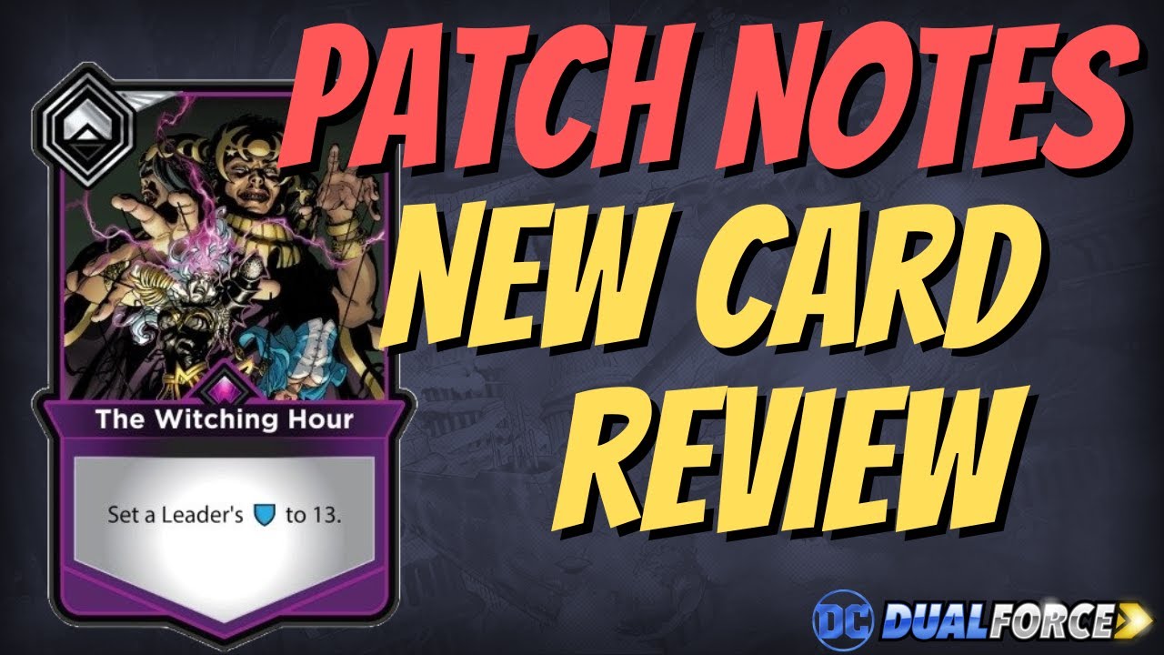 MASSIVE BALANCE CHANGES! - Patch Notes Nov-28