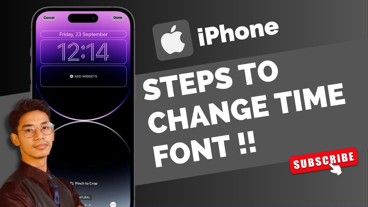 How To Change Time Font On IPhone 14 YouTube how-to-change-time-font-on-iphone-14-youtube