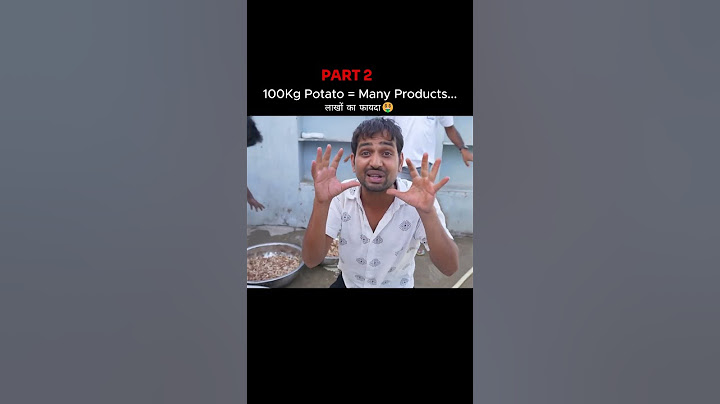 100Kg Potato = Many Products...लाखों का फायदा🤑 (PART 2) || Mr Indian Hacker #shorts