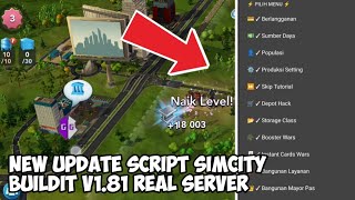 NEW UPDATE SCRIPT SIMCITY BUILDIT V1.81 REAL SERVER ‼️ GUARDIAN NO ROOT screenshot 2