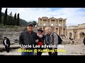 Uncle Lee toured Ephesus at Kusadasi, Turkey.