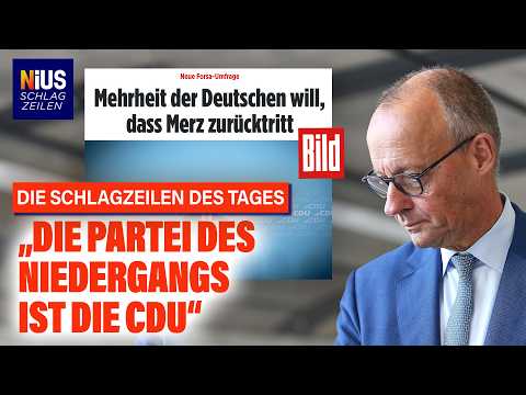 Poll blow: Every 2nd German wants Merz to resign | NIUS Live Headlines