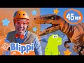 Blippi Learns to Walk Like A Dinosaur! | Blippi Educational Videos for Kids