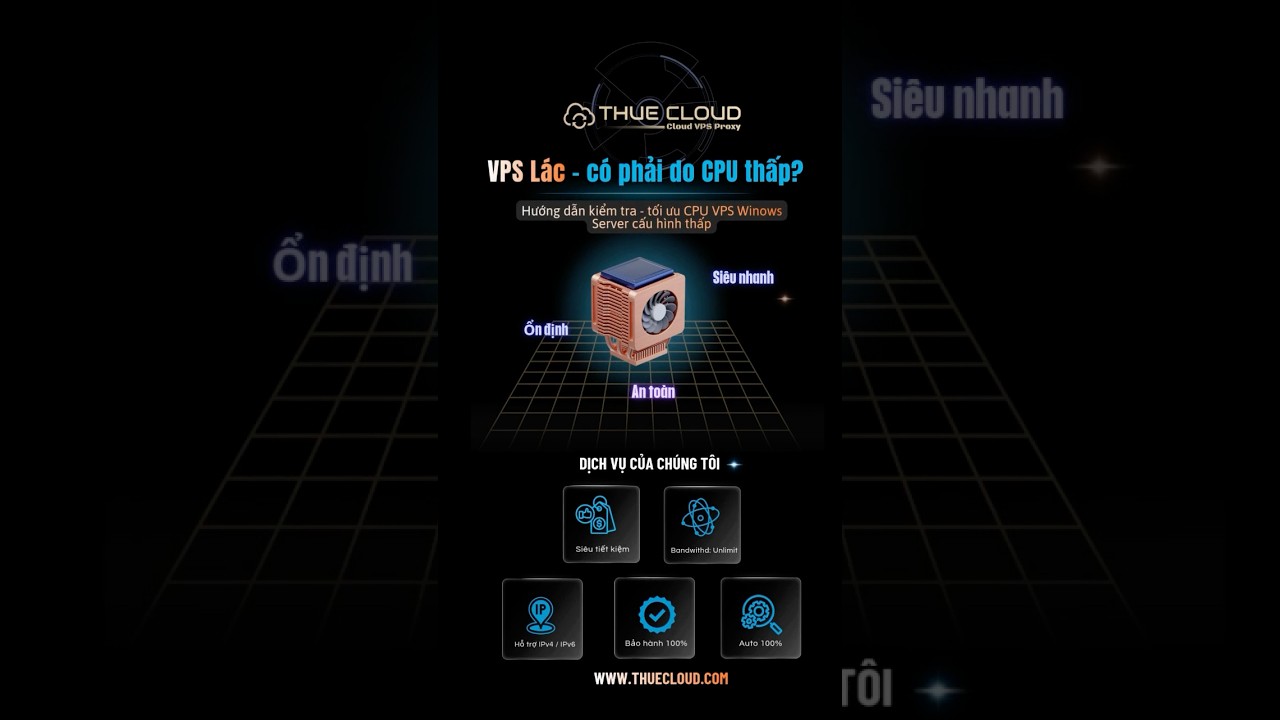 VPS Lag có phải do mạng yếu? 