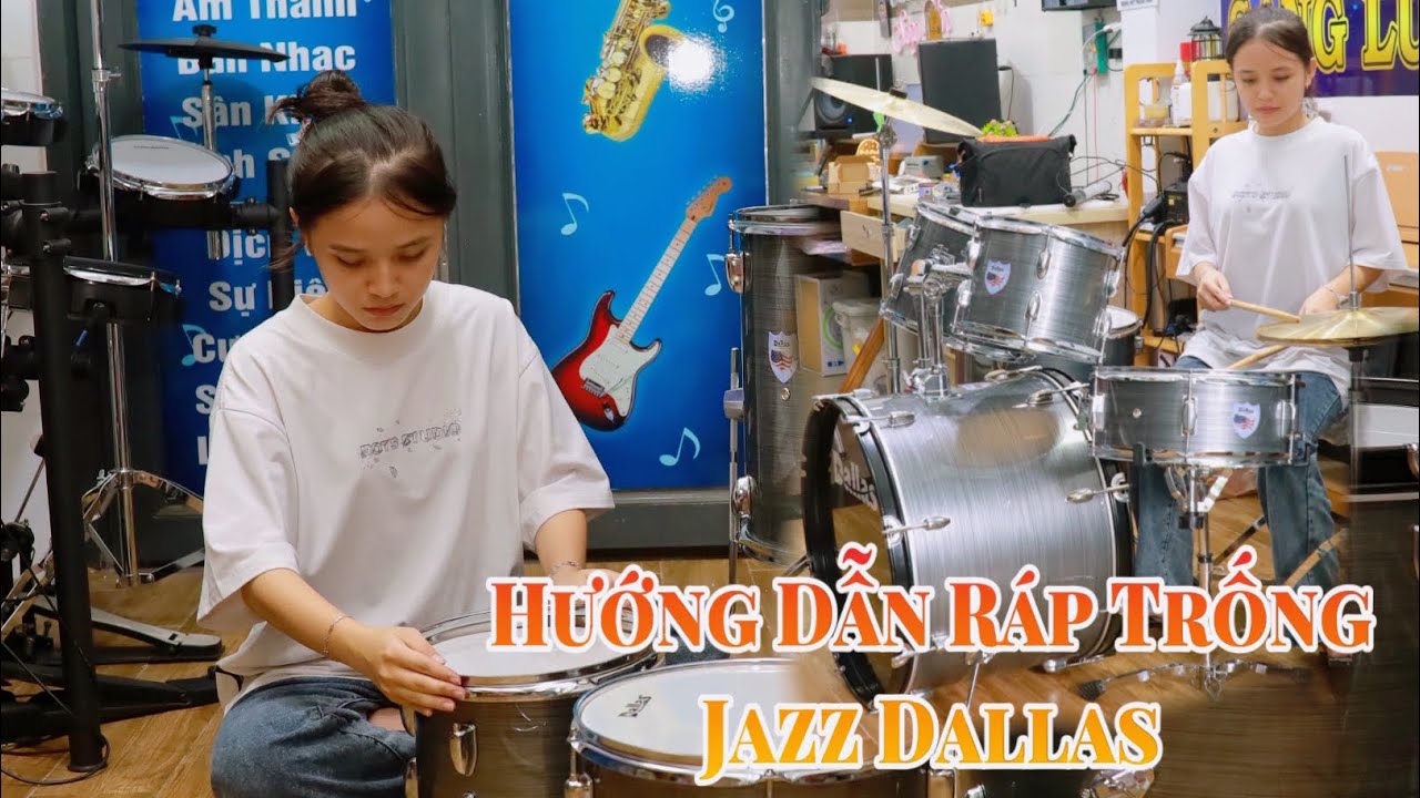 Hướng Dẫn Ráp Trống Jazz Giá 5.500.000₫ Giao Hàng Toàn Quốc Ạ. LH Sang Nhé 0393553588