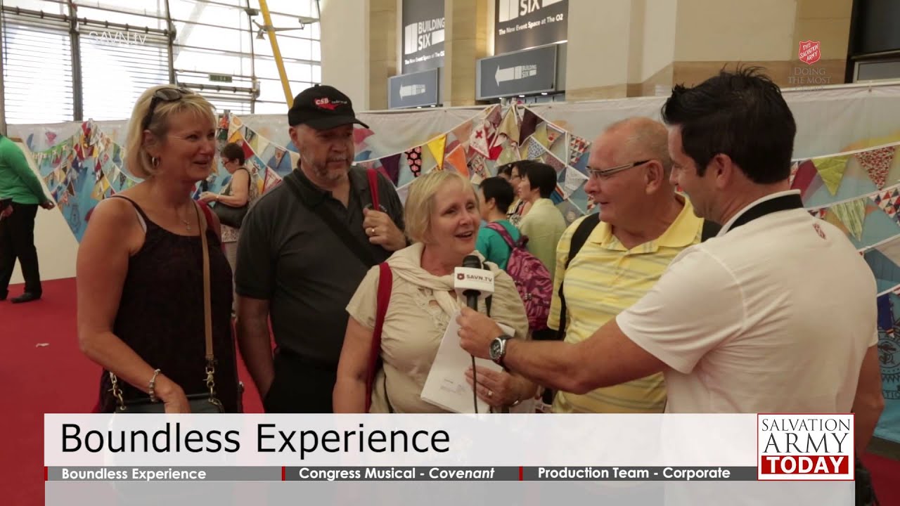 Salvation Army Today - 06.30.2015 - Boundless Experience; 'Covenant'; Corporate Magic