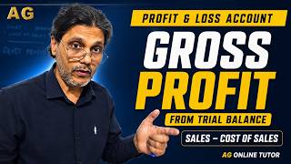Trial Balance to Profit & Loss Account | Gross Profit Calculation