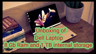 unboxing of HP laptop 8GB/1TB