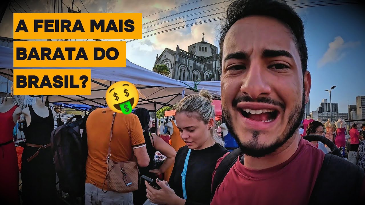 Feira da Madrugada Fortaleza: o que encontramos me DEIXOU CHOCADO! 😱 Preços IMPERDÍVEIS!