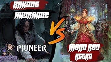 Rakdos Midrange vs Mono Red Aggro MTG Pioneer