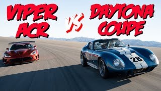Driver Battle Episode 8: Dodge Viper ACR vs. Shelby Daytona Coupe (Coyote 5.0L Swap)