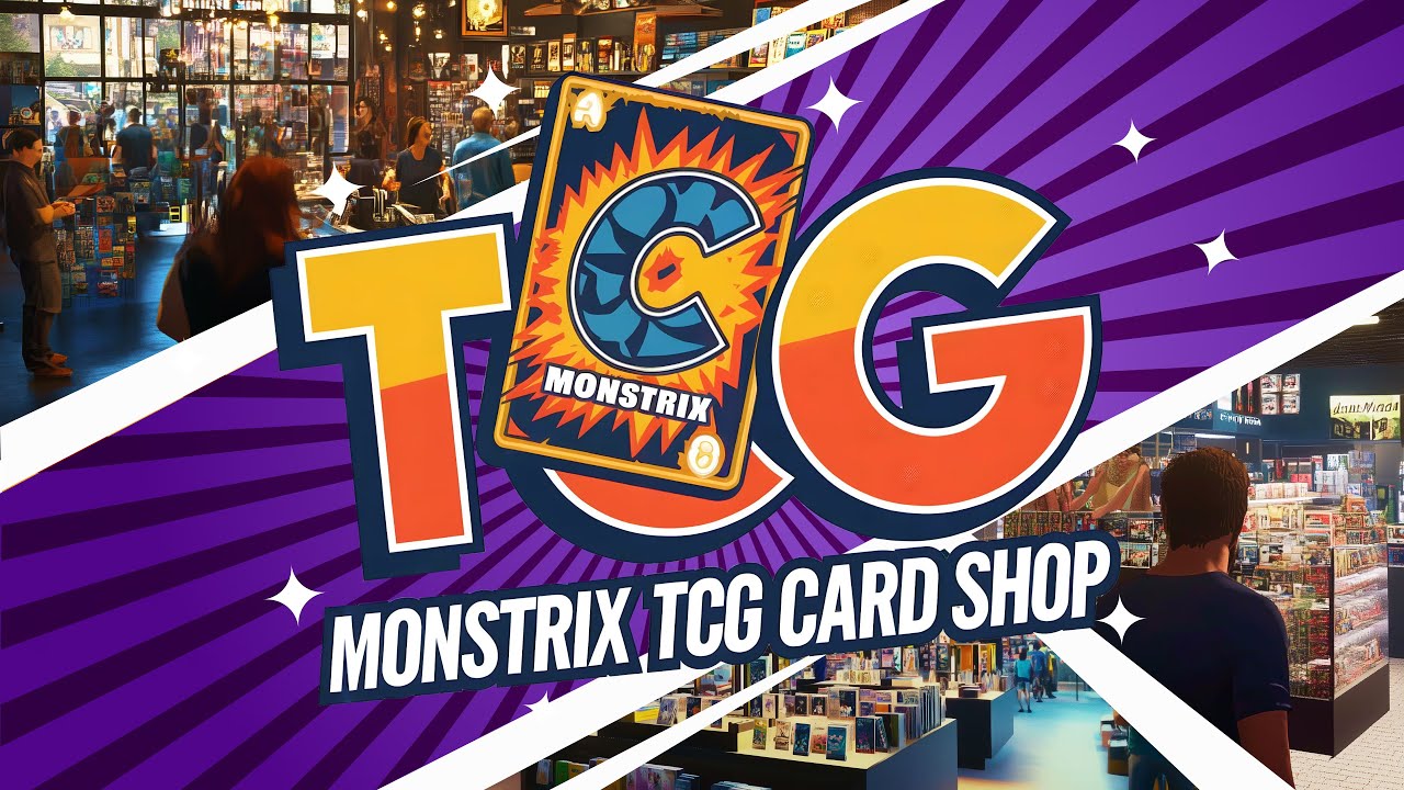Monstrix TCG card shop let's play and review