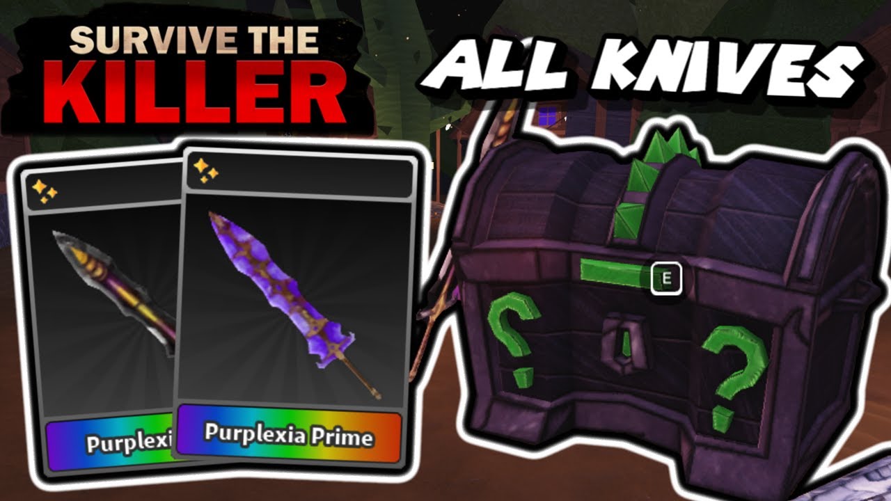 All 9 Knives From The Mystery Chest #1 // 🔪Survive The Killer - YouTube