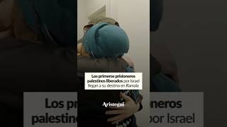 Primer canje en Gaza: 20 rehenes liberados y 1,969 prisioneros excarcelados