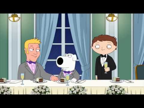 Family Guy - Brian's gay wedding!