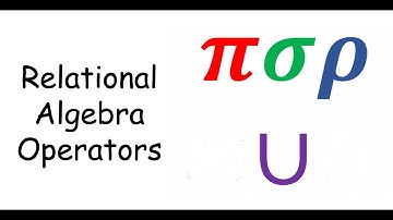 Relational Model Part 1: Relational Algebra and their Operations
