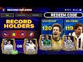FREE 120 OVR VAN DER SAR!! RECORD HOLDER EVENT ICON GIFT &amp; REDEEM CODE FC MOBILE 26!