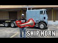 Tug Boat Horn on my Big Rig!  SUPER LOUD!!