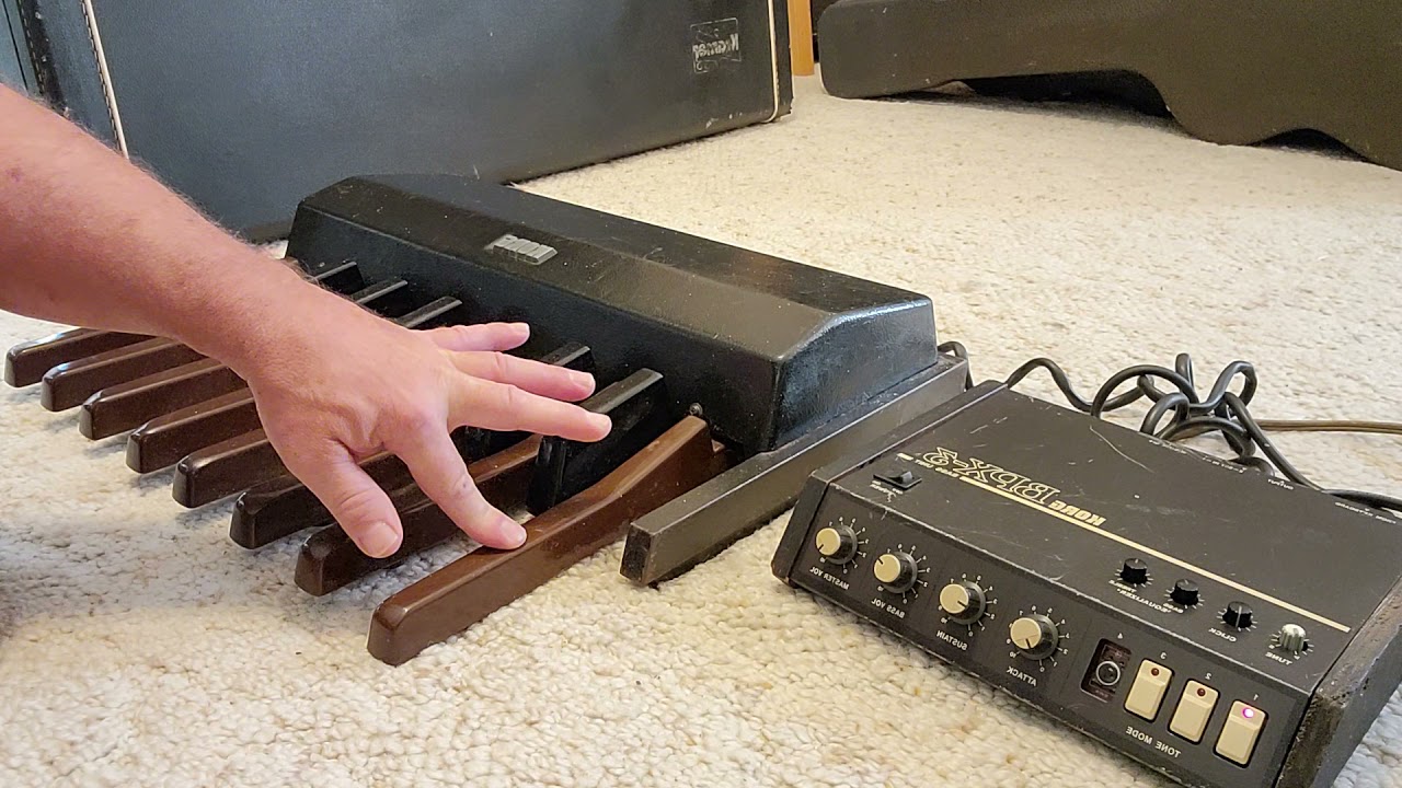Korg PK-13 Bass Pedal & BPX-3 Module Show Of Function - YouTube