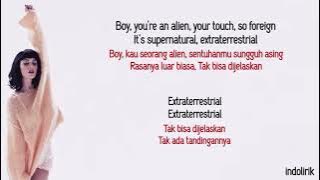 Katy Perry - E.T / Ft Kanye West | Lirik Terjemahan