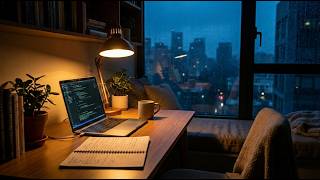 LOCK IN 🌃 90 MINUTE Night Coding Workspace – Deep Focus Mode